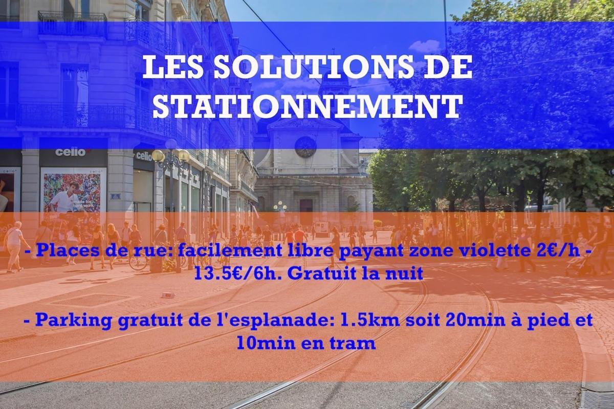 Montagnes Russes Leilighet Grenoble Eksteriør bilde
